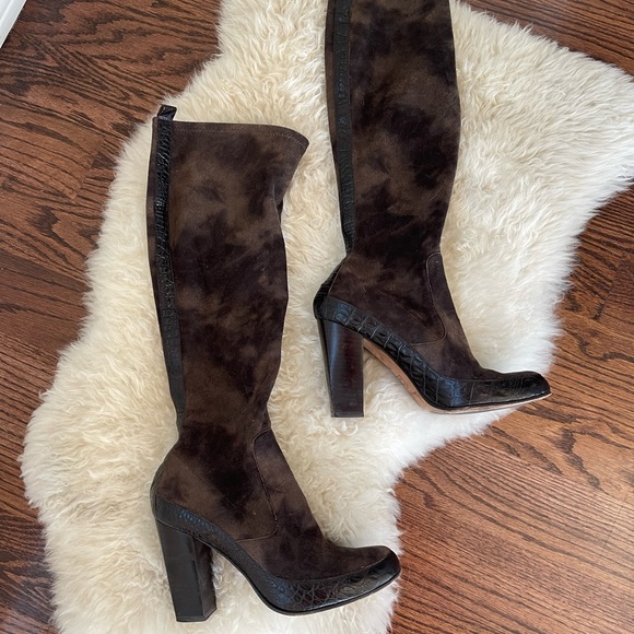 Donald J. Pliner Shoes - Donald J Pliner Chenia tall Chenia suede boot. 7